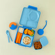 OmieSnack Silicone Container 278ml Blue