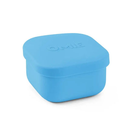 OmieSnack Silicone Container 278ml Blue