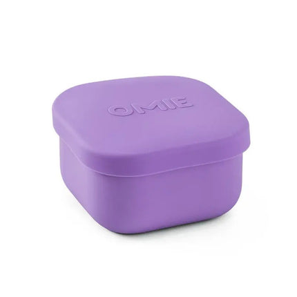 OmieSnack Silicone Container 278ml Purple Violet