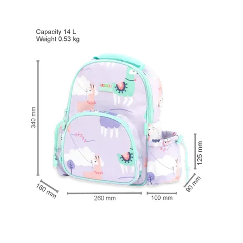 Penny Scallan Backpack Medium Loopy Llama