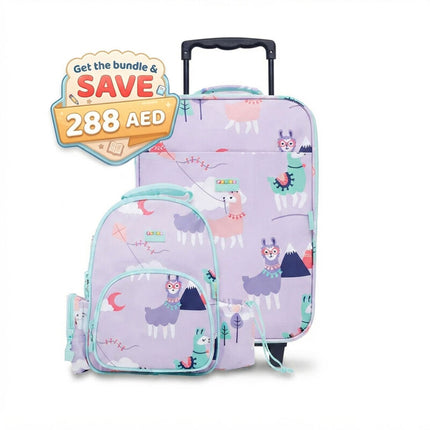 Penny Scallan Loopy Llama Wheelie Case & Medium Backpack Bundle