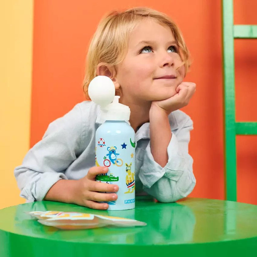 Penny Scallan Stainless Steel Drink Bottle Kanga Crew