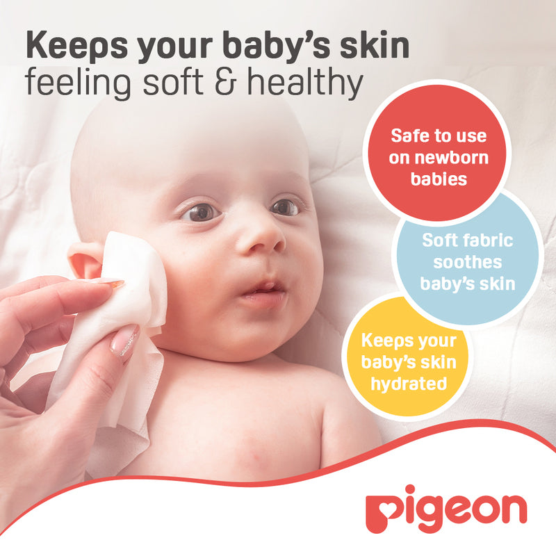 Pigeon Baby Water Wipes 80 Sheet Fliptop