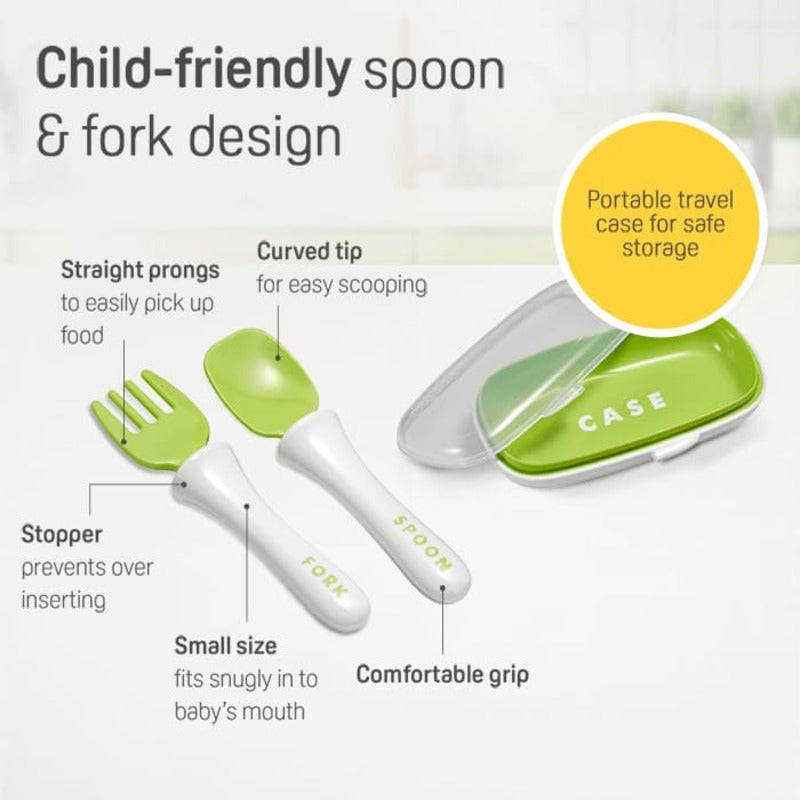Pigeon Do-It-Myself Baby Cutlery Set Stage 2