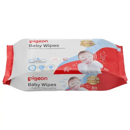 Pigeon Natural Botanical Baby Wipes 80 Sheets Refill