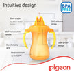 Pigeon Petite Straw Bottle (Orange) Hanging Type 150ml