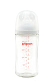 Pigeon Softouch Wide Neck Glass Nursing Bottle 240ML