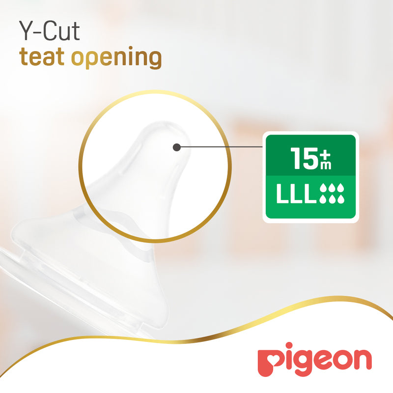 Pigeon Softouch Wide Neck Nipples (LLL) 2pcs