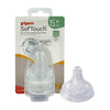 Pigeon Softouch Wide Neck Nipples (LLL) 2pcs