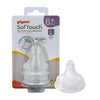 Pigeon Softouch Wide Neck Nipples (L) 2pcs