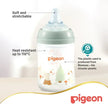 Pigeon Softouch Wide Neck PP Decorative Nursing Bottle 160ml - Rabbit