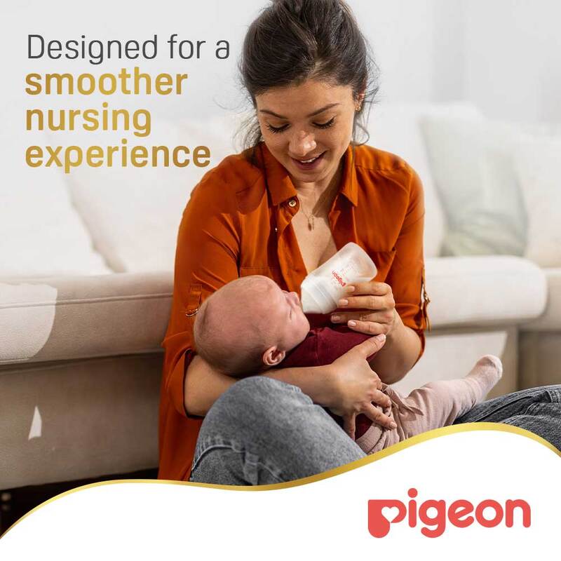 Pigeon Softouch Wide Neck PP Nursing Bottle 160ml