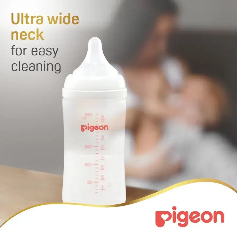 Pigeon Softouch Wide Neck PP Nursing Bottle 240ml