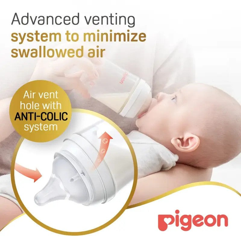 Pigeon Softouch Wide Neck PP Nursing Bottle 240ml
