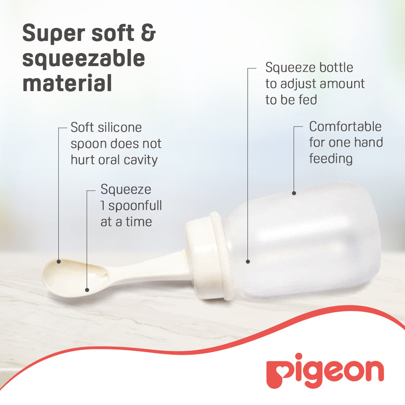 Pigeon Weaning Bottle With Spoon 120ml