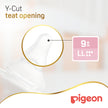 Pigeon Softouch Wide Neck Nipples (LL) 2pcs