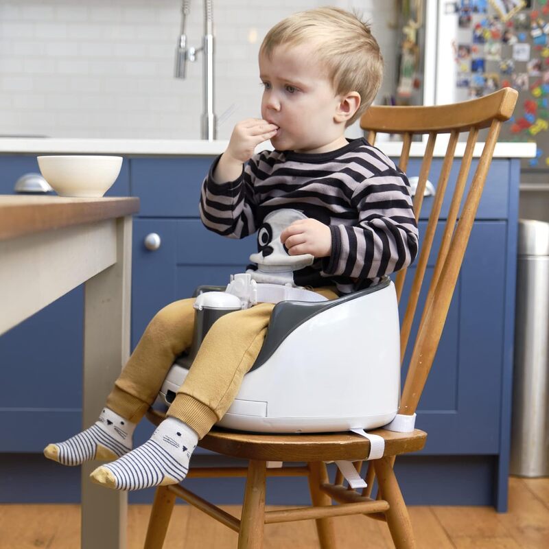 Prince Lionheart bebePOD Booster Seat With Tray Storm White