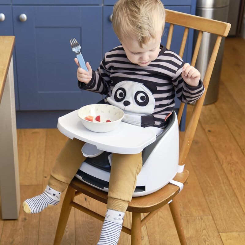 Prince Lionheart bebePOD Booster Seat With Tray Storm White