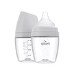 Quark BuubiBottle Mini Hybrid Feeding Bottle 5oz (2pack 0M-Plus) Gamma Grey
