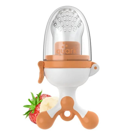 Quark Fruuti Silicone Fruit Feeder (4m-Plus) Ionic Orange