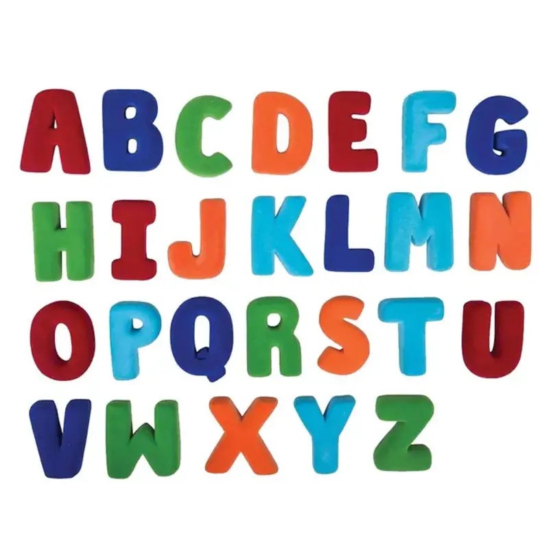 Rubbabu Alphabet Set Upper Case Small