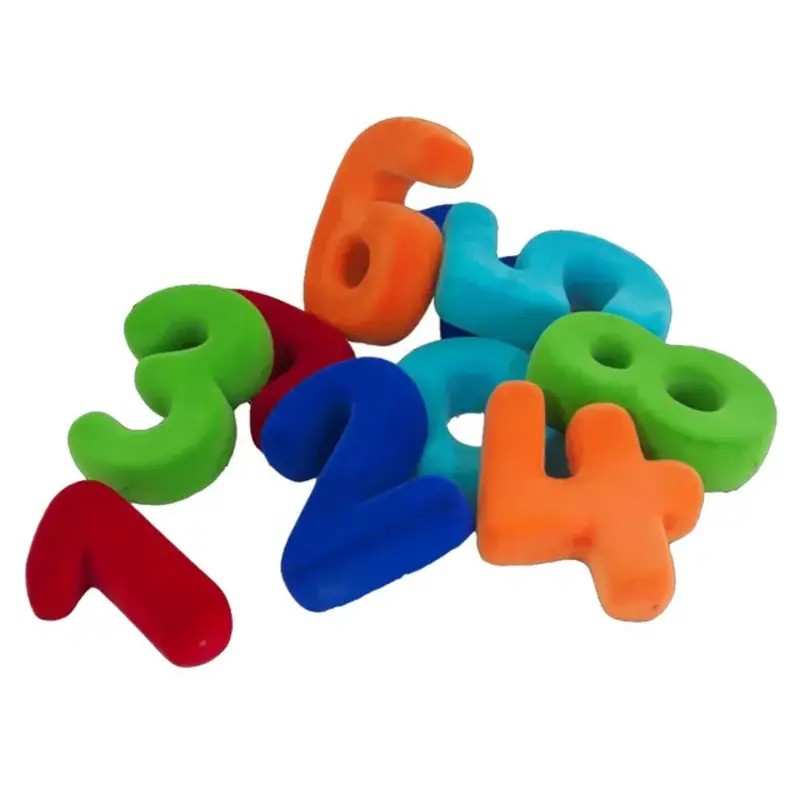 Rubbabu Numerals Set Large Magnetic 4