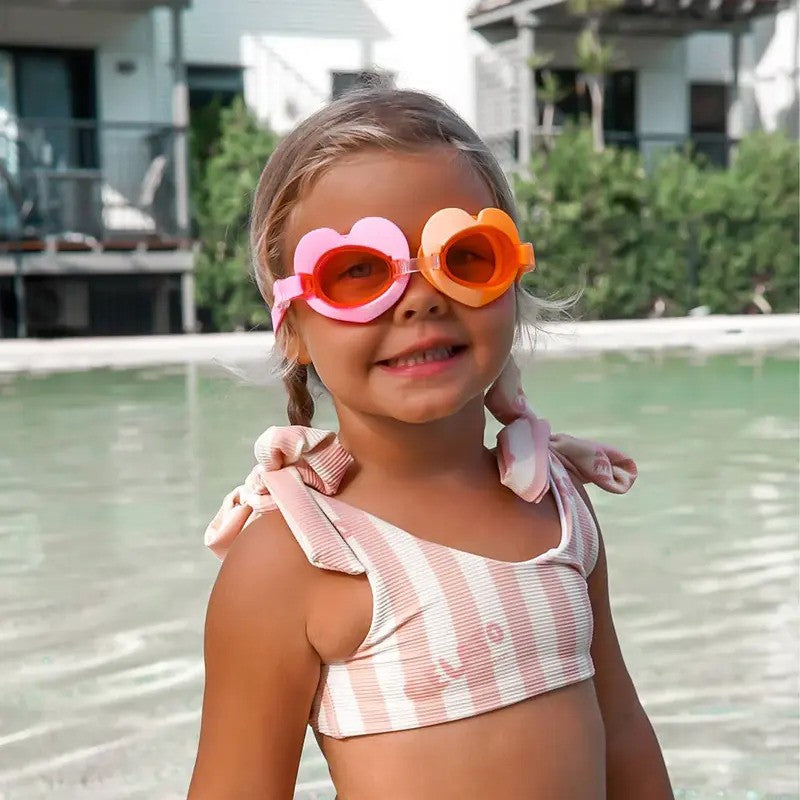 Sunny Life Kids Swimming Goggles (380 UV) Poppy The Peach