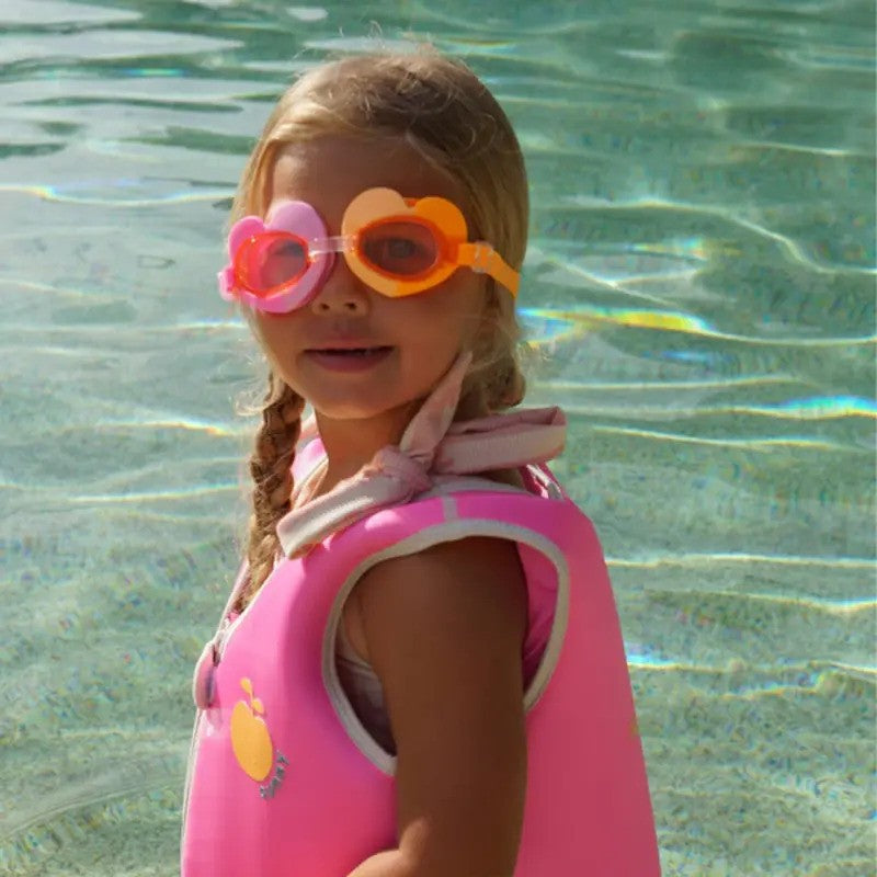 Sunny Life Kids Swimming Goggles (380 UV) Poppy The Peach
