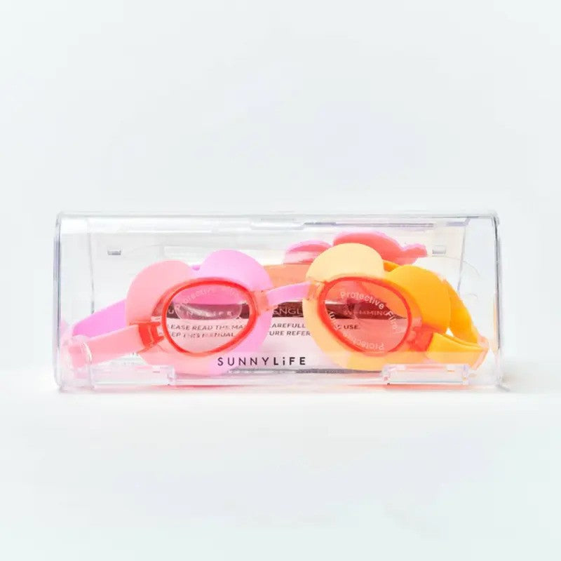 Sunny Life Kids Swimming Goggles (380 UV) Poppy The Peach