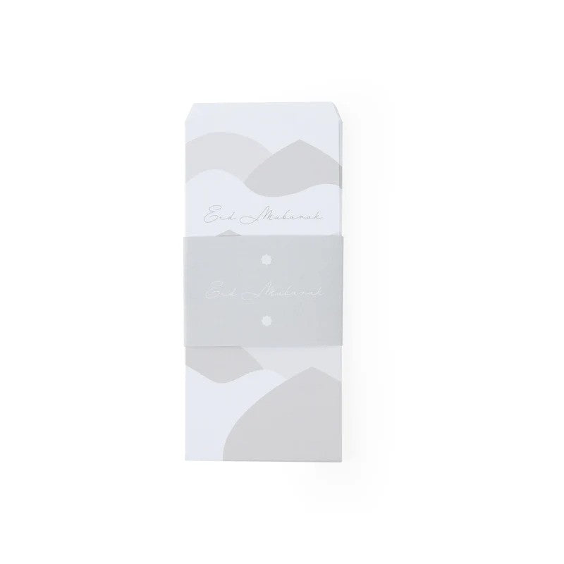 Sabr Eidi Money Pouch 6Pcs Gray