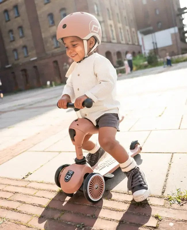 Scoot & Ride Highwaykick 1 Push and Go Mocha