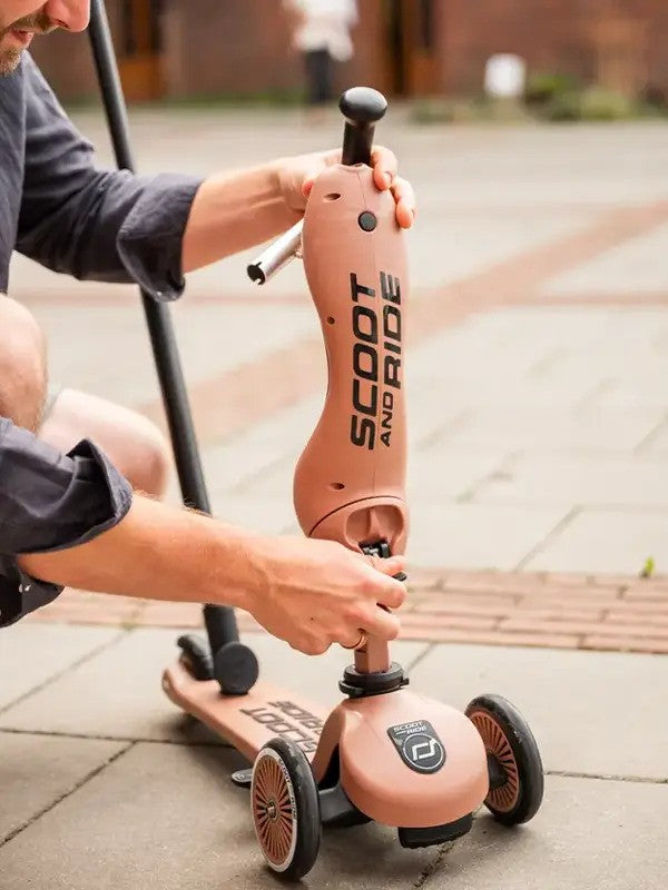 Scoot & Ride Highwaykick 1 Push and Go Mocha