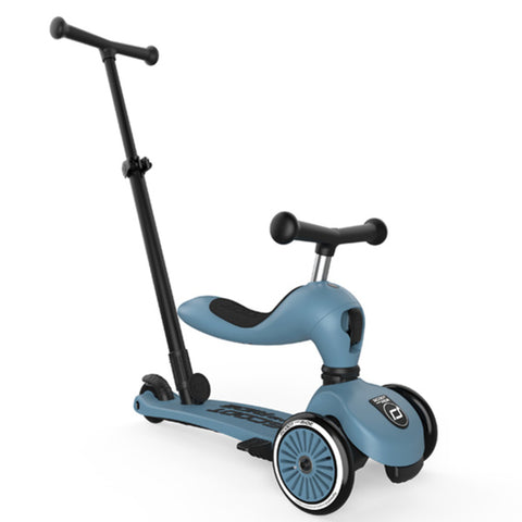 Scoot & Ride Highwaykick 1 Push and Go Steel