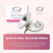 Silverette The Original Silver Nursing Cups Plus O-Feel Regular
