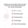 Silverette The Original Silver Nursing Cups Regular