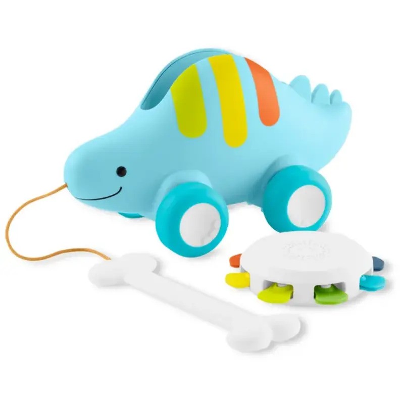 Skip Hop Explore & More 3-in-1 Baby Musical Pull Toy Dinosaur Multicolour