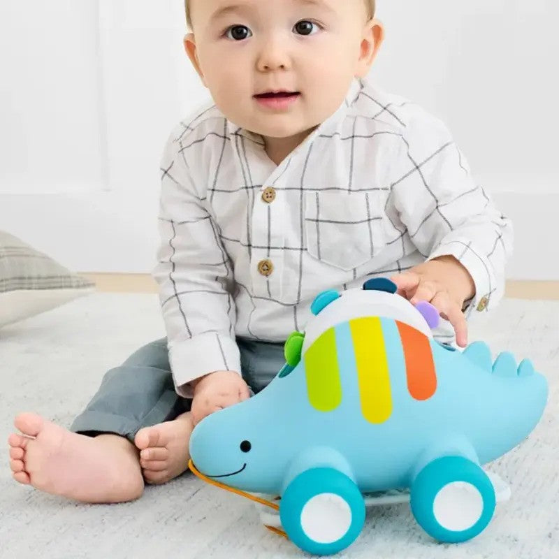 Skip Hop Explore & More 3-in-1 Baby Musical Pull Toy Dinosaur Multicolour