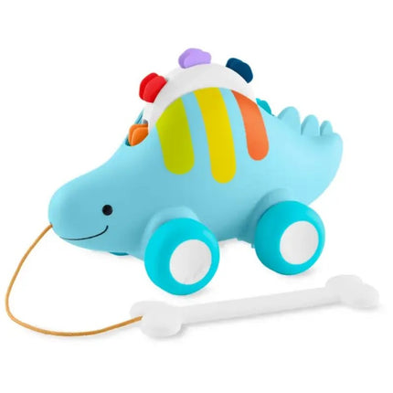 Skip Hop Explore & More 3-in-1 Baby Musical Pull Toy Dinosaur Multicolour