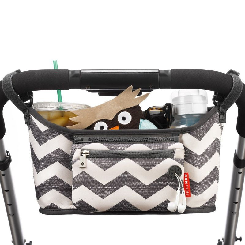 Skip Hop Grab & Go Stroller Organizer Chevron