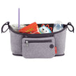 Skip Hop Grab & Go Stroller Organizer Heather Grey