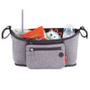 Skip Hop Grab & Go Stroller Organizer Heather Grey