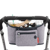 Skip Hop Grab & Go Stroller Organizer Heather Grey