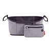 Skip Hop Grab & Go Stroller Organizer Heather Grey