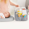 Skip Hop Light Up Diaper Caddy Heather Grey