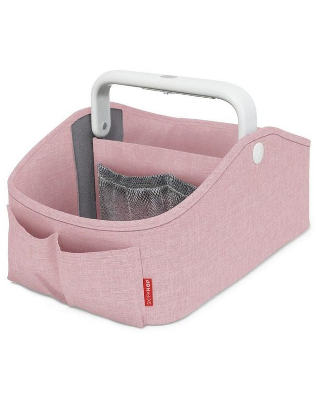 Skip Hop Light Up Diaper Caddy Heather Pink