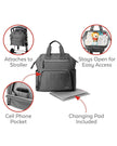 Skip Hop Main Frame Backpack Charcoal