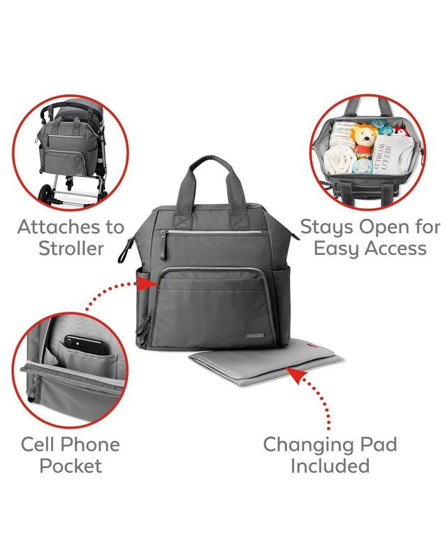 Skip Hop Main Frame Backpack Charcoal