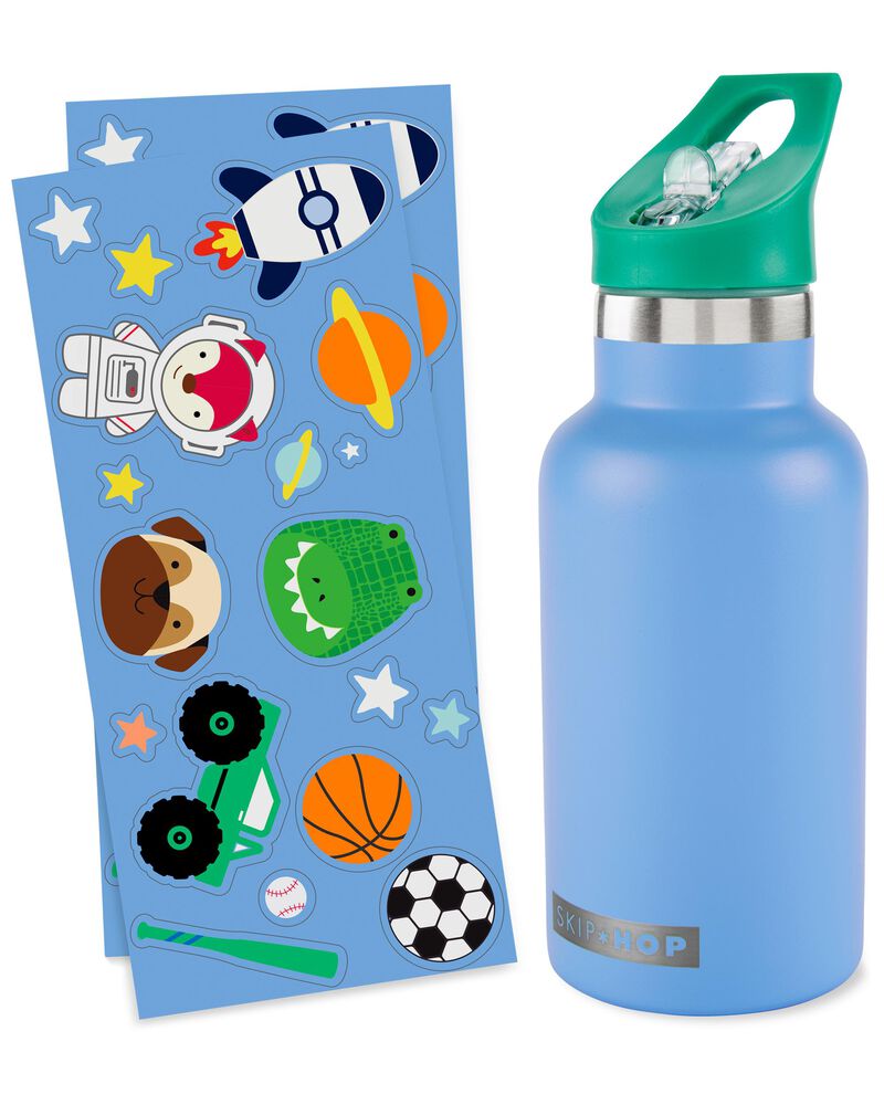 Skip Hop Stainless Steel Canteen Bottle Blue