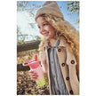 Skip Hop Wander Stainless Steel Straw Bottle - Wildflower