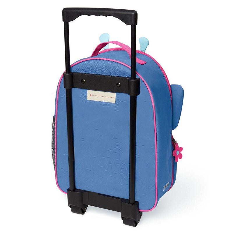 Skip Hop Zoo Kids Rolling Luggage Butterfly